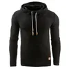 black slim fit hoodie
