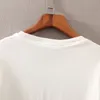 Męskie tshirt damskie letnia koszulka mody litery drukowania koszulki swobodne topy oddychające luźne szorty