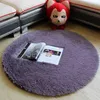 Ruledgee FuluffyラウンドAlfombra for Living Room Faux Fur Carpetキッズ寝室ぬいぐるみシャギーコンピュータチェア調度エリアラグマット