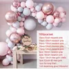 Blauwe Macaron Ballon Slinger Verjaardagsfeestje Decor Kids Baby Douche Decoraties Ballon Boog Bruiloft Globos Geslacht Onthullen Decoration272c