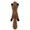 En mängd Duokpet levererar hund simulering djur hud tugga leksak 45cm ljudande plysch leksaker