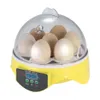 Mini 7 Eggs Incubator Brood Machine for Chicken Duck Bird Egg Hatcher Automatic Temperature Control Incubator Brooder