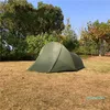 Type de tunnel de tente de camping en plein air ultra-léger pour 2 personnes Prévention des tempêtes de pluie