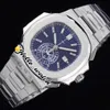 3KF 40mm 5976/1G CH28-520C Montre Homme Chronographe Automatique 5976 Cadran Texture Bleu Bracelet Acier Inoxydable 316L Chronomètre Montres Sport HWPP Hello_Watch