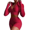 Women Two Piece Yoga Pants Outfits Designer 2021 Sport Tracksuits Jogger Suits Leisure Sports Zipper Jacket Plain Dresses Sweat 0721