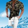 t-shirts mode homme fleur chemises imprimées en 3D T-shirts hauts garçons hommes t-shirt imprimé chemisier