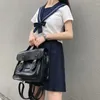Koreański Vintage Kobiety Plecaki Preppy Student Plecak Uczeń Wielofunkcyjny Żeński Torba Na Ramię Kobiety Szkolne Panie 210922