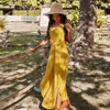 Mode Fritid Strand Stil Vår Sommar Mid-Length High-Waist Sexig Jumpsuit Loose Long Jumpsuits Oavsett för kvinnor 210514