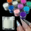 16 boîtes de perles de Caviar colorées, strass pour ongles, petites boules de verre AB en cristal pour décorations artistiques, fournitures de manucure en Gel acrylique9334393