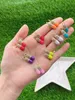 5 Pairs,Multi Color Colored Enamel Lovely Pills Charm Dangle Earrings Women Girl Unique Fashion Jewelry 2021 Statement