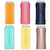 Cups Slim Double walled Stainless Steel Insulated Can Mug Cooler for 12 Oz Slims Cans Cup Thermos (Glitter Mermaid) Christmas gift CG001