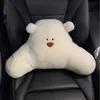 Cute Toon Bear Servical Lumbar Support Samochód Neckillow Headrest Pillow