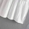 Flor Lantejoulas Bordado Cascading Casual Camisa Casual Camisa Moda Senhora Senhora De Manga Curta Blusa Loose tops S7125 210430