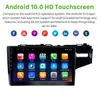 10.1 pouces HD Quad-core lecteur 2din Android voiture dvd Radio GPS système de Navigation multimédia pour 2014-2015 HONDA JAZZ/FIT