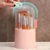 Borstel Opslag Make-up Organizer Cosmetica Lippenstift Display Stand Wenkbrauw Potlood Barrel Plastic Doos Stofdicht Groot