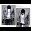 Blazer Herren Kleidung Kleidung Drop Lieferung 2021 Mode Casual Cotton Slim Korea Stil Anzug Blaser Masculino Männliche Anzüge Jacke Blazer Männer PL