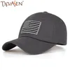 Tactical Operator USA Flag Camouflage Baseball Army Military Cap Sun-Proof Outdoor Hiking Hunting Fishing Sun Hats Men