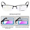 Óculos de sol filtro leitores de computador anti tensão ocular óculos de leitura presbiopia progressivo multifoco luz azul blocking3983985