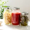 Amerikanisches Kugel-Einmachglas, versiegeltes Glas, Marmeladenflasche, Gemüse, Salat, Nuss, Trockenwaren, Vogelnest-Unterflasche