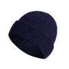 23 Cores chapéus de malha para mulheres chapéu de beanie preto chapéu de inverno goaneiros dos homens senhoras skullcap boné sólido grosso chapéu