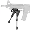 Inch 6-9 Tactical Harris Bipod Adjustable Height Swivel Style with Podloc (m-lok Mount Adapter Included)