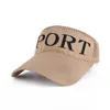 peaked caps Leisure visor cap outdoors sunhat Fashion Korean hat women sun hats Spring Summer wmq1008