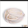 Пряжа одежда ткань одежды капля доставка 2021 ins грубый ohhio наполнение хлопчатобумажные ручные моющиеся шерстяные вязание одеяло одеяло шерстяное мяч 97