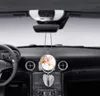الفراغات التسامي سيارة قلادة ملاك الجناح الرؤية الخلفية مرآة الديكور شنقا سحر الحلي السيارات الداخلية السيارات اكسسوارات SL51