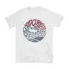 Ripcurl Surf Vintage Kvinnor Tee Sommarstrand Stil Bomull Kortärmad Stora T-shirt Toppar Grunge Estetiska Fashion Egirl Tees 210518