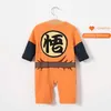 Pasgeboren Baby Boy Clothes Romper 100% Katoen Dragon DBZ Ball Z Overalls Halloween Kostuum Zuigeling Jumpsuits Lange Mouw Kleding Q0910