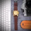 Wristwatches Moda Kobiety Mężczyźni Luksusowe Wysokiej Jakości Wojsko Sporty Kwarcowy Zegarek Casual Skóra Z Kalendarz Zegar Mężczyzna Relogio Masculino