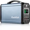 USA Lager Flashfish 300W Solarerator Batteri 60000mAh Portable Power Station Camping Prede Battery Recharged, 110V USB-portar för CPAP A39