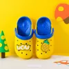 Children039s sandals Physical shootingsho New summer cute cartoon strawberry Orange Beach baby fruit children cool slippers5930596