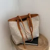 Shopping Presbyopic Big Bag für Frauen 2021 Neue Online-Influencer Mode Große Kapazität Leinwand-Tasche Einkaufsetasche All-Match Shopping Mode