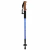 Trekking Poles Aluminum Alloy Summer Mountaineering Staff Camping Cork Handle Cane Outdoor Crutches Walking Pad Walker