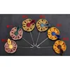 30 pcs/lot Handmade Two Tone Kanzashi Pin Suit Wedding Accessory, Mens Flower Lapel