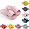 Fashion Tofflor Slides Sko Män Kvinnor Sandal Plattform Sneaker Mens Kvinnor Röd Svart Vit Gul Slide Sandaler Trainer Utomhus Inomhus Slipper