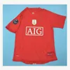 Топ 08 09 Manchester RONALDO Retro-Trikots Classic Vintage SCHOLES VIDIC Fubballtrikot 2008 2009 РУНИ ГИГГС Юнайтед Майо де Фут 3145ESS