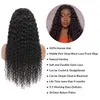 Hd Lace Frontal Wig 13x6 Front Wigs Human Hair Pre Plucked Brazilian 150% Water Wave Transparent 5x5 Closure