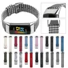 Klasyczne Płótno Paski Watchband Soft Bands Bransoletka Pasek sportowy Dla Fitbit Charge 5 Charge5 Watch Wymiana Smart Akcesoria