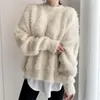 Women's Sweaters Alien Kitty Thicken Solid Soft Warm Pullover Winter Loose 2022 Chic High Quality Fashion Women Knitwear Jumpers