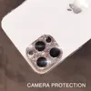 Glanzende Bling Diamond Lens Krasbestendige Achteruitrijcamera Beschermhoes Voor iPhone 13 12 Mini 11 Pro Max Zonder Retailpakket3692445