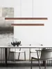 Pendant Lamps Minimalist Modern LED Lights Dining Room Kitchen Black/white Aluminum Lamp Luminaires Creative Office Luminaire