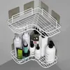 Contenitori per la cucina Accessori per il bagno Mensola Doccia Montaggio a parete Porta shampoo con ventosa Nessuna perforazione Organizer da scrivania 211102