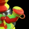 resin tentacles water glass hookah silicone hose joint Smoking Accessories oil rig bong pipe