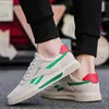 Sport Women 2021 Nyaste herrtränare Runningskor Casual Flat Sole Sneakers Herrlöpare Canvas Tyg gränsöverskridande Summer Black Red White Code: 33 83