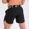 Nowe męskie fitness kulturystyka szorty mężczyzna lato siłownie trening mężczyzna oddychający szybki suchy sportswear jogger plaża krótkie spodnie P0806