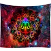 Starry Night Galaxy Decor Psychedelic Tapestry Muur Opknoping Indian Mandala Tapestry Hippie Chakra Tapestries Boho Muurdoek 210609