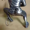 Pared arte colgando resina escalada hombre montaje colgante estilo industrial hierro alambre decoración escultura figuras retro estatua regalo 210414