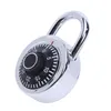 2021 Hardened Steel Shackle Dial Combination Luggage Locker Lock Security Padlock for Tool Boxes Wardrobe Anti-Theft